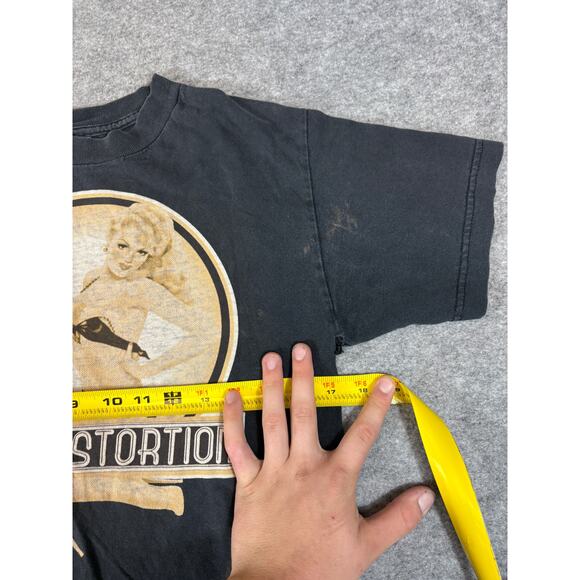 Vintage 90s Social Distortion T Shirt Mens Small Black Graphic Streetwear Casual - Picture 7 of 8